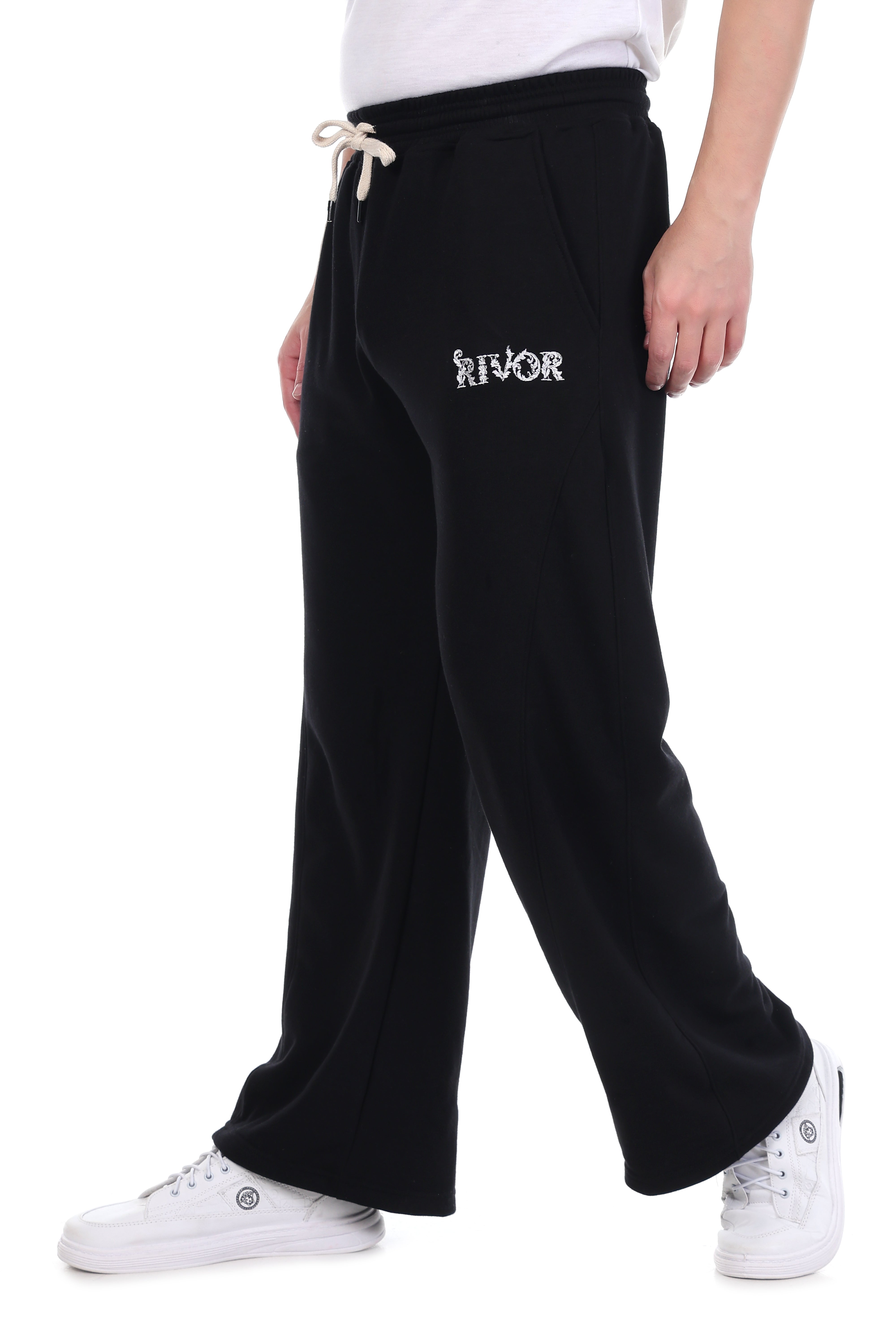 RIVOR Signature Baggy Trouser – Black