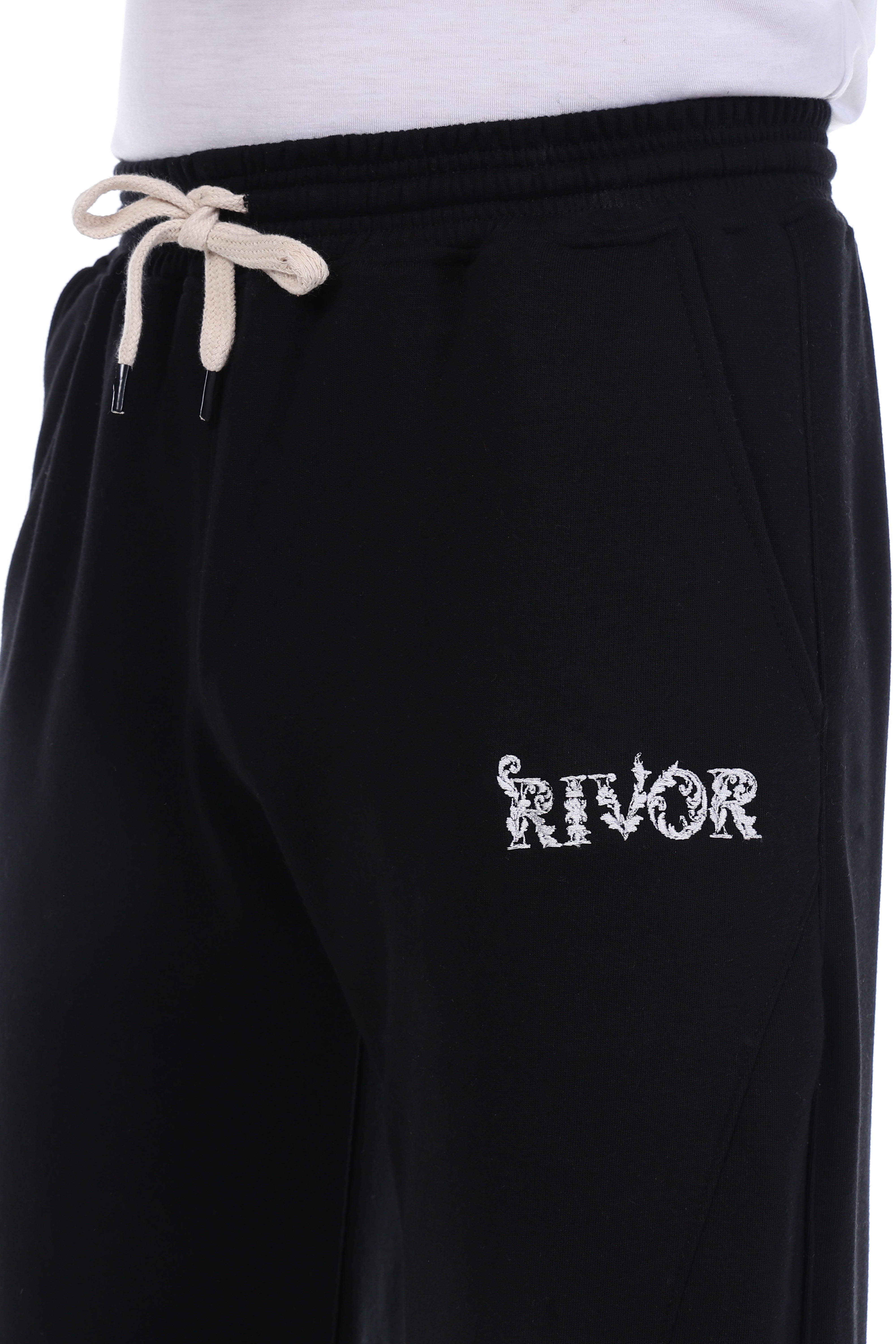 RIVOR Signature Baggy Trouser – Black