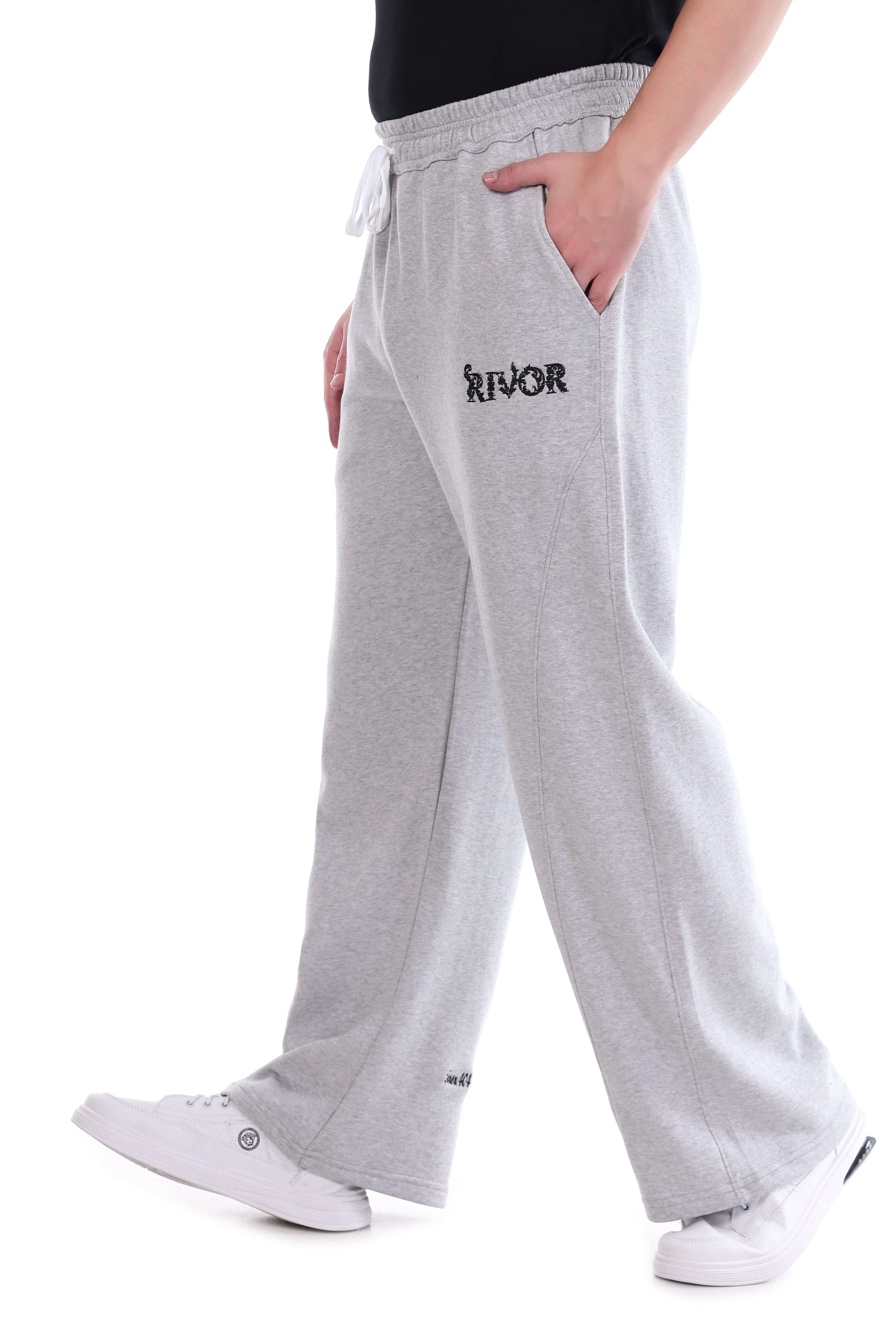 RIVOR Signature Baggy Trouser – Gray