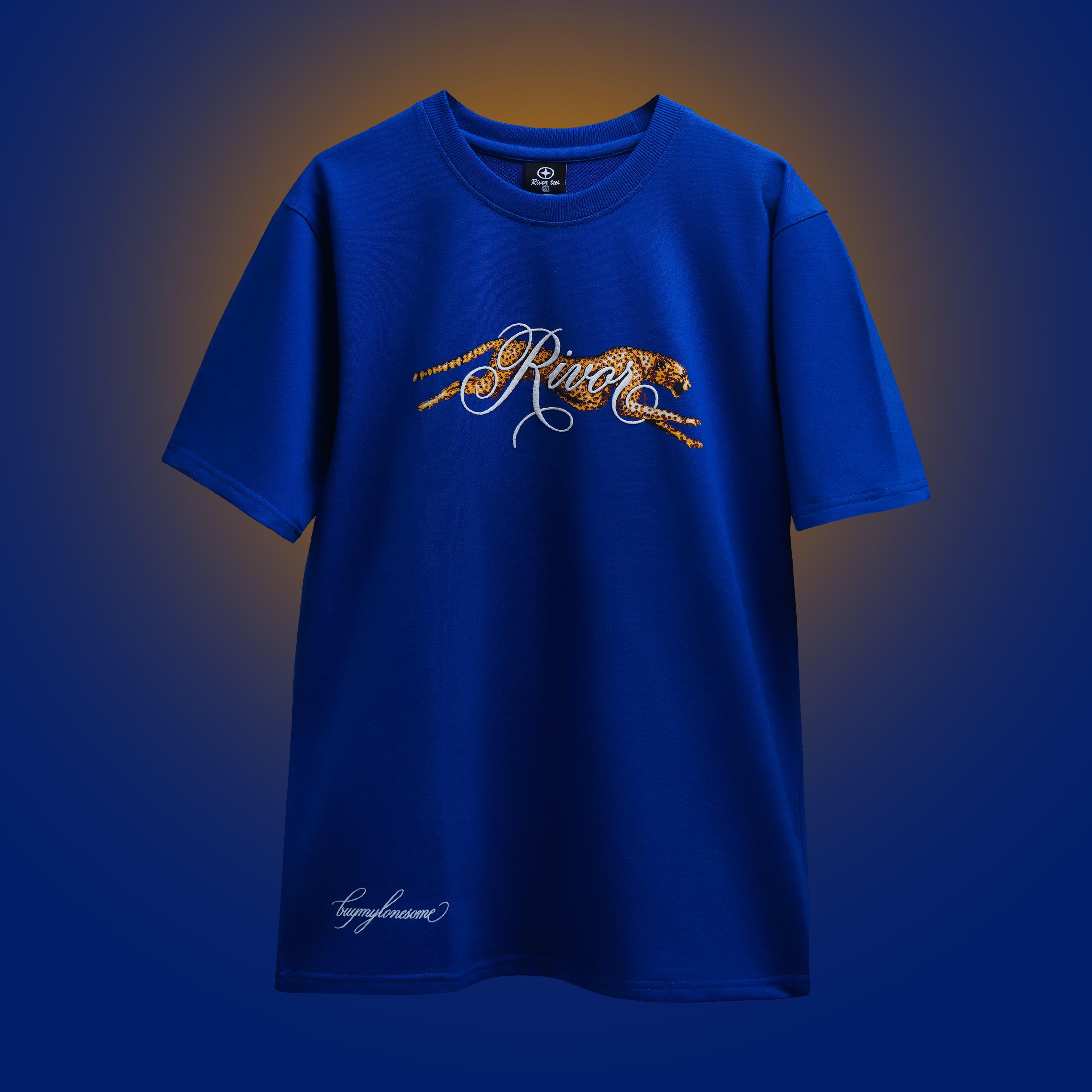 The Cheetah Edition Electric Blue Tees