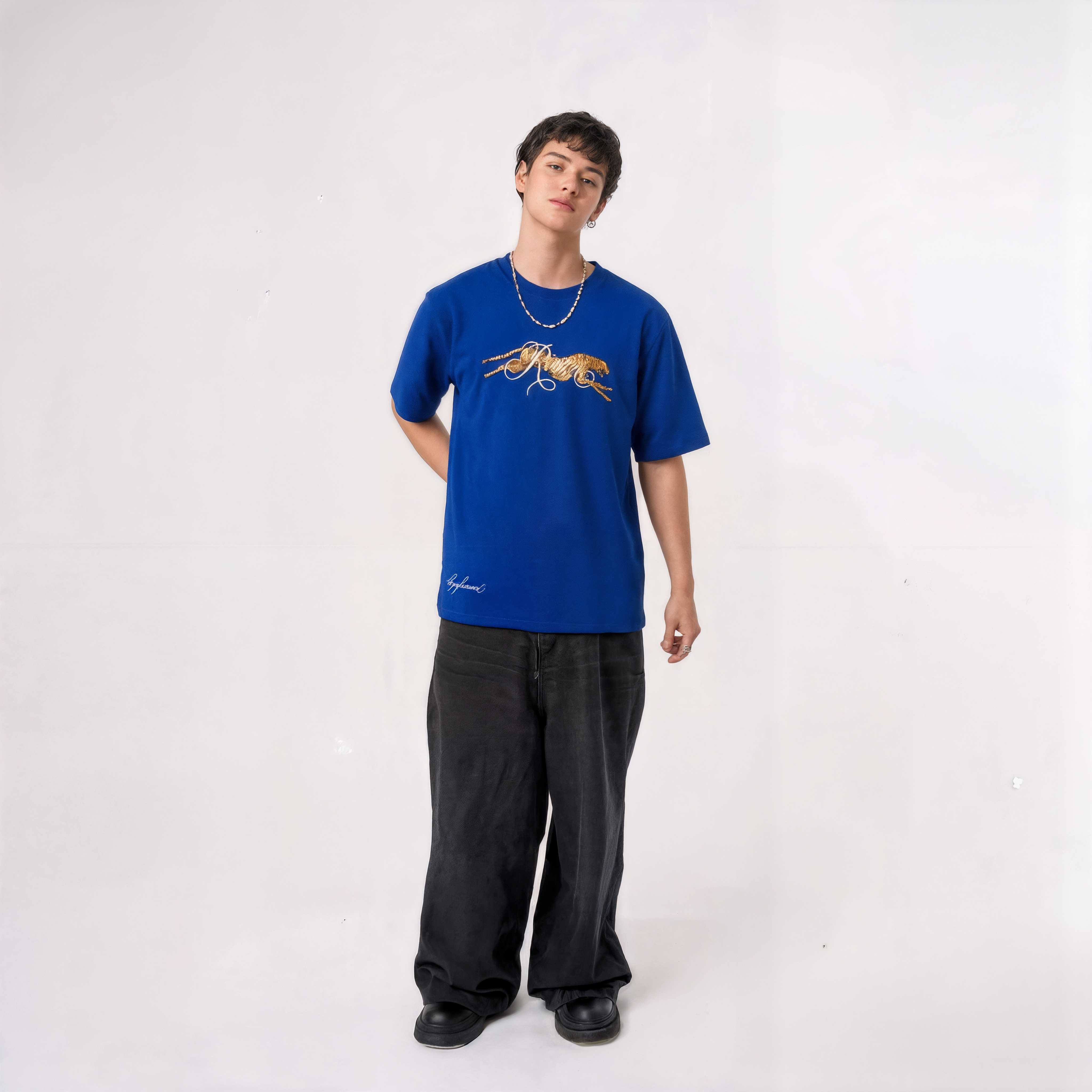 The Cheetah Edition Electric Blue Tees