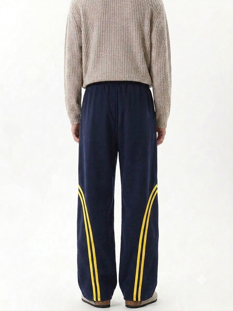 RIVOR Aero Stripe Trouser- Navy Blue