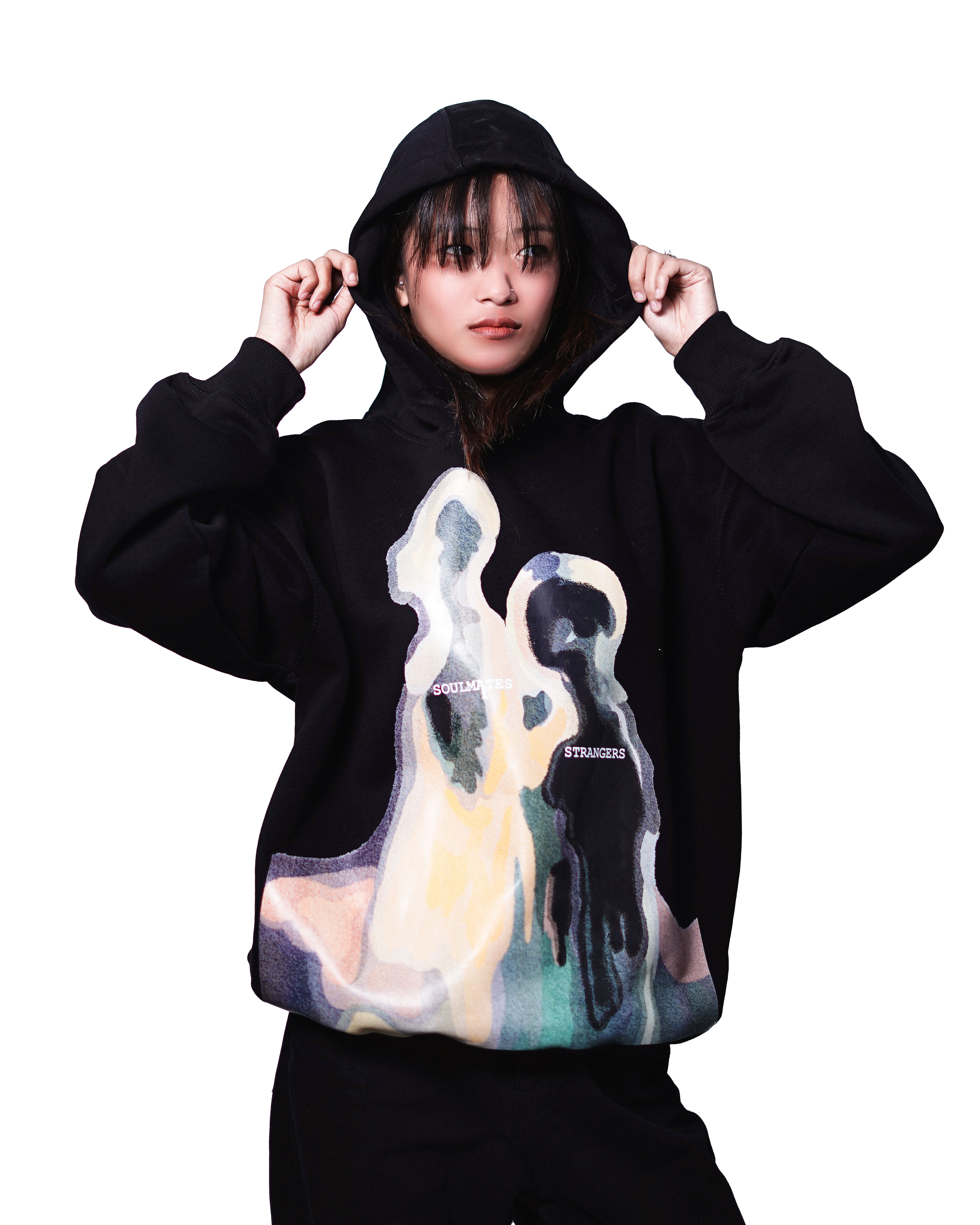 RIVOR – “Soulmate to Stranger” Black Hoodie