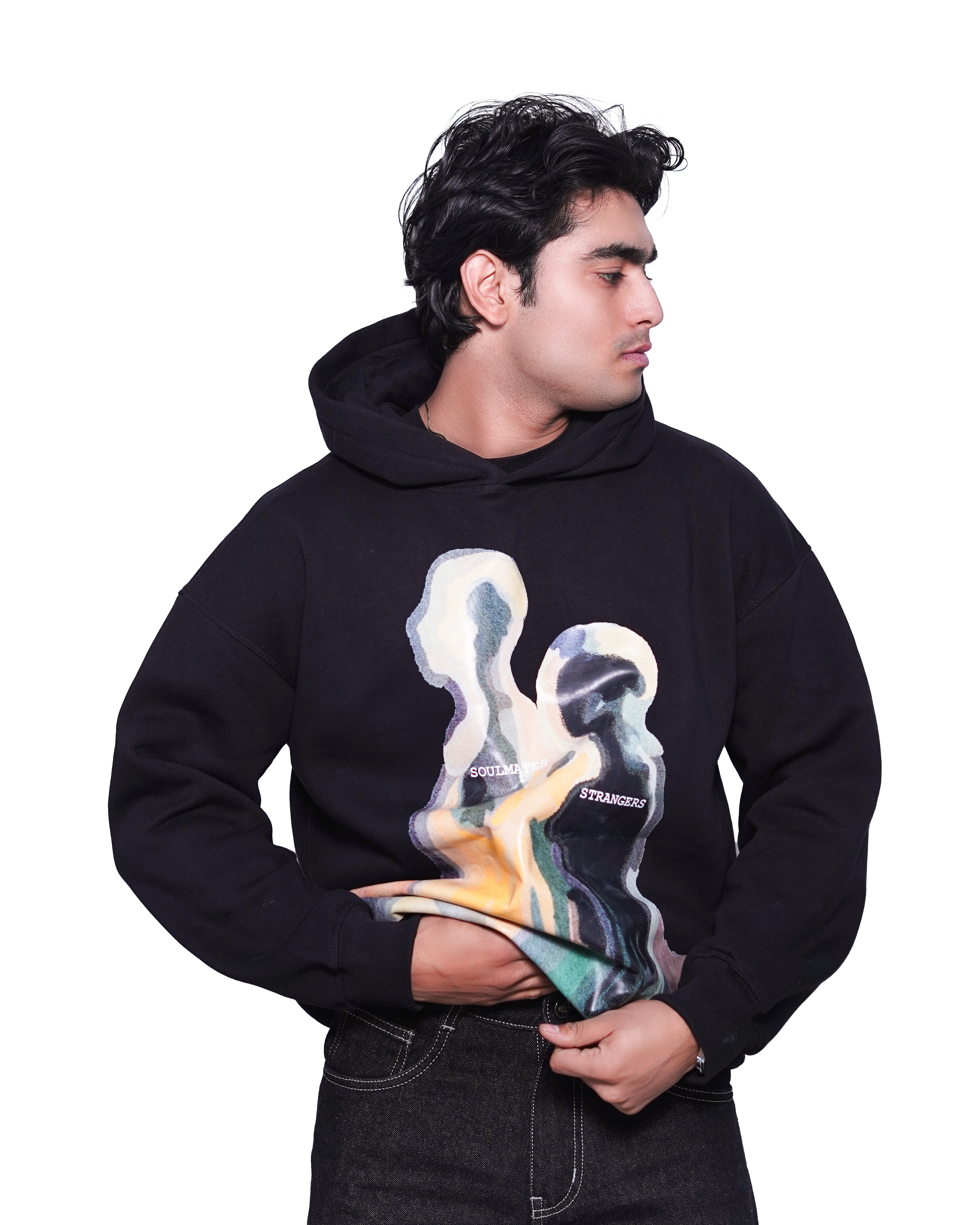 RIVOR – “Soulmate to Stranger” Black Hoodie
