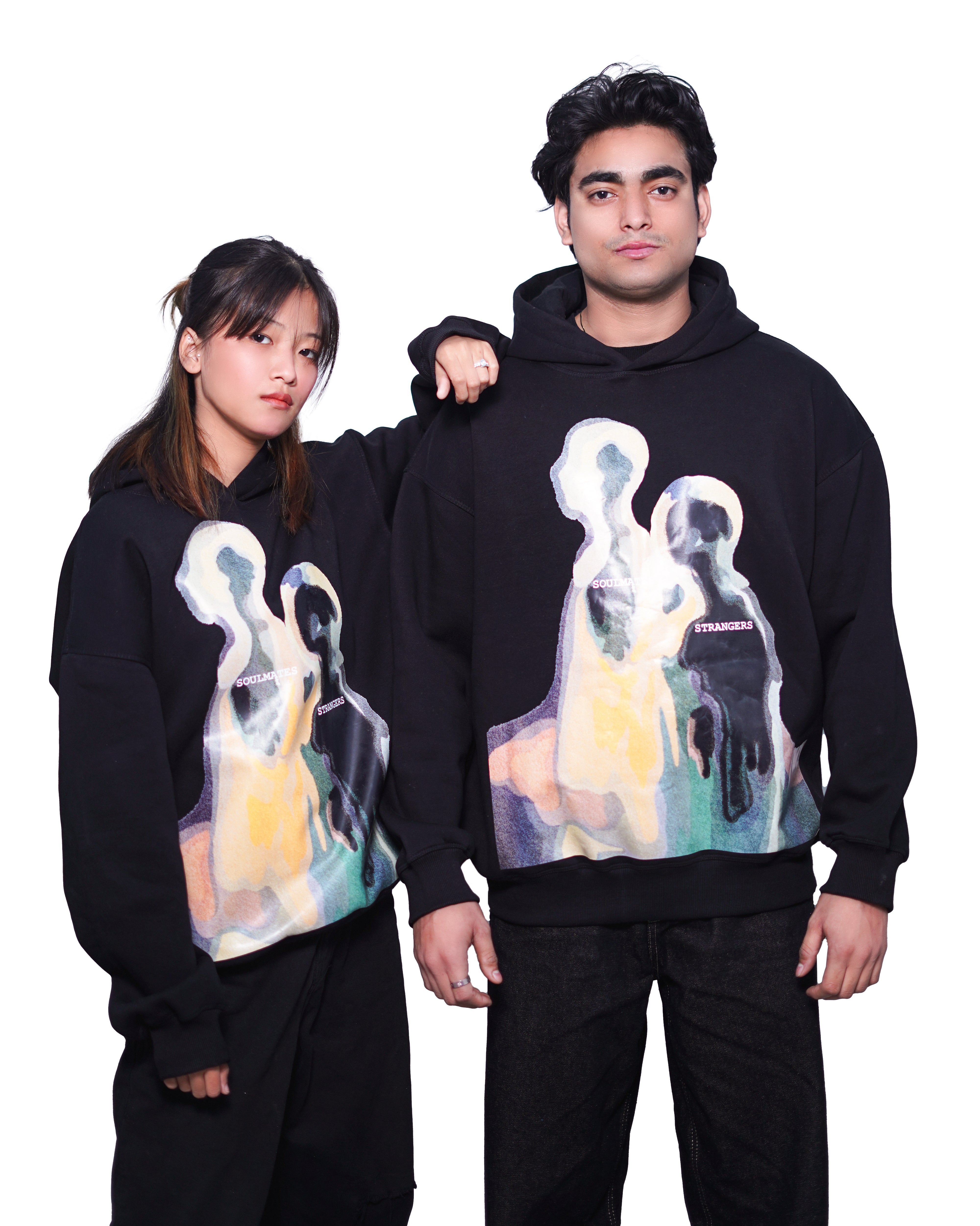 RIVOR – “Soulmate to Stranger” Black Hoodie