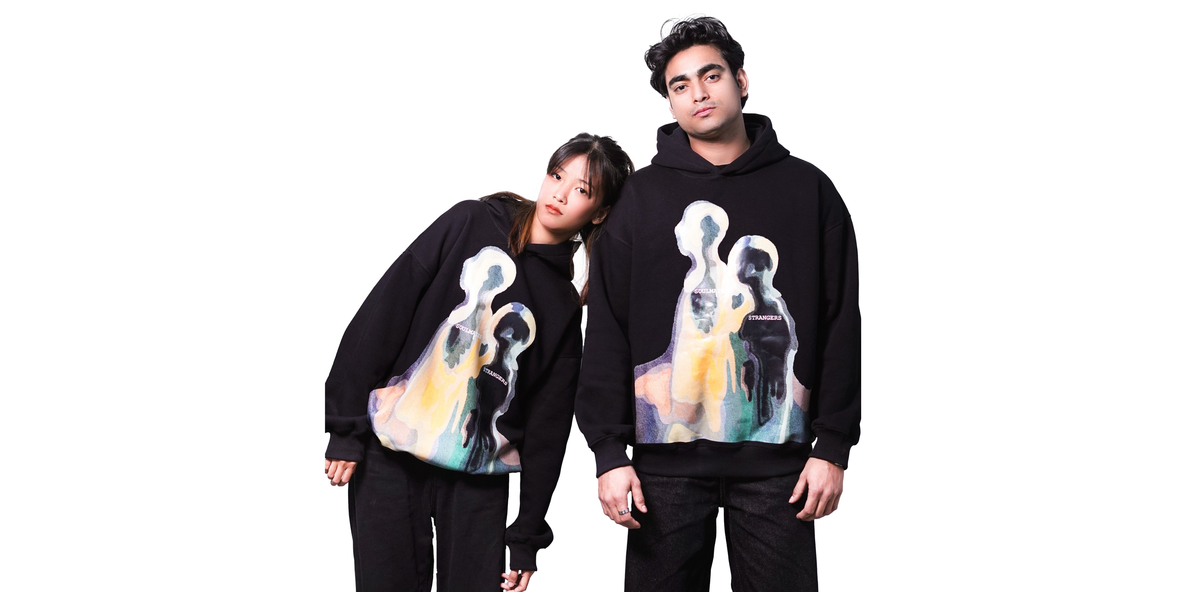 RIVOR – “Soulmate to Stranger” Black Hoodie